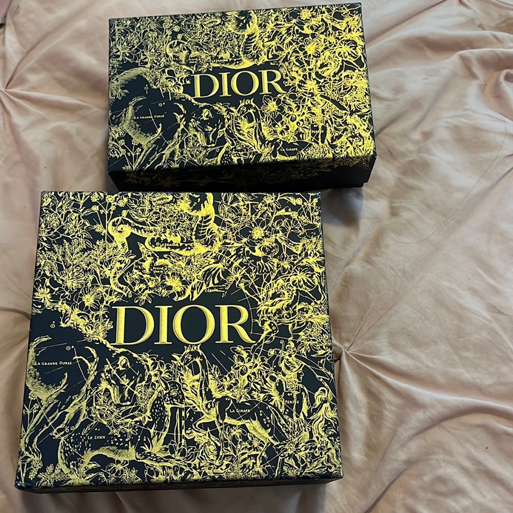 Dior boxes